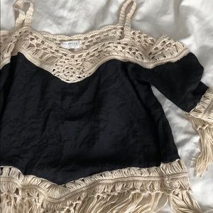 Off the shoulder tank top